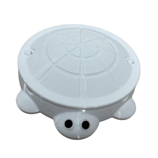 Мини Песочница-Черепаха с Крышкой Песок Мини Инструменты Аксессуары 3D-Печать Черепаха Ящик для Хранения Песка Круглый Контейнер Детская Летняя Пляжная Игрушка