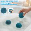 6Pcs Hot Tub Pool Scum Absorber 3D Honeycomb Structure Hot Tub Scum Balls Reusable Scum Absorbing Sponge Ball Bathtub Accessory