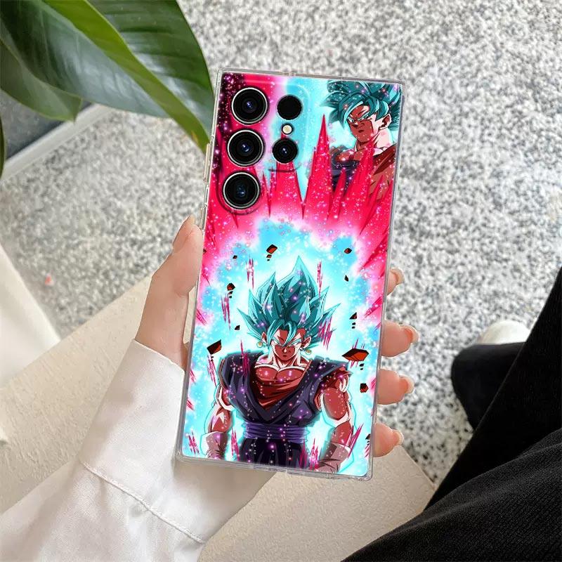 Dragons Balls Super Son Goku Vegeta S26 Ultra Case For Samsung Galaxy S25 S26 S24 S23 Ultra S22 S20 Plus S21 FE A57 Phone Cover