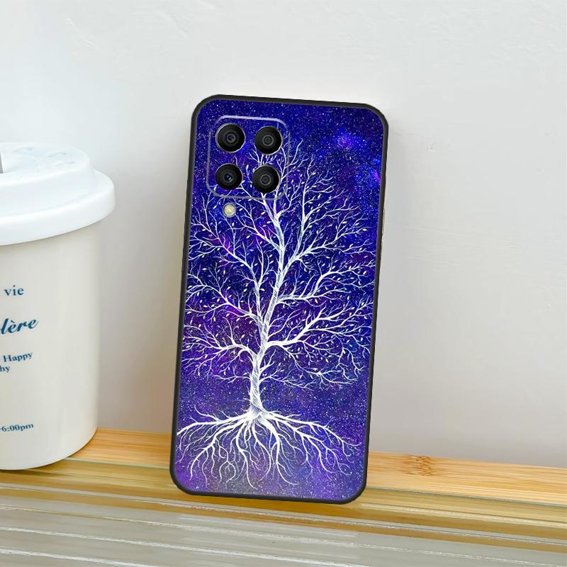 Tree of Life Space Galaxy Stars Case For Samsung Galaxy M52 M32 M12 M16 M14 M54 M13 M33 M53 M56 M36 M31 M11 M35 M55 M15 M06