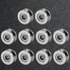 10Pcs V624Zz V Ball Bearing Pulley For Rail Track Linear Motion System 4*13*6Mm
