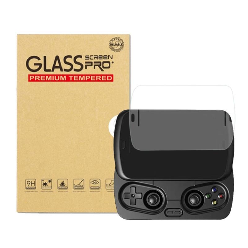 9H Hardness Tempered Glass Shield Guard for RG Slide Handheld Console Gaming Device Offering Superior Scratch Resistance
