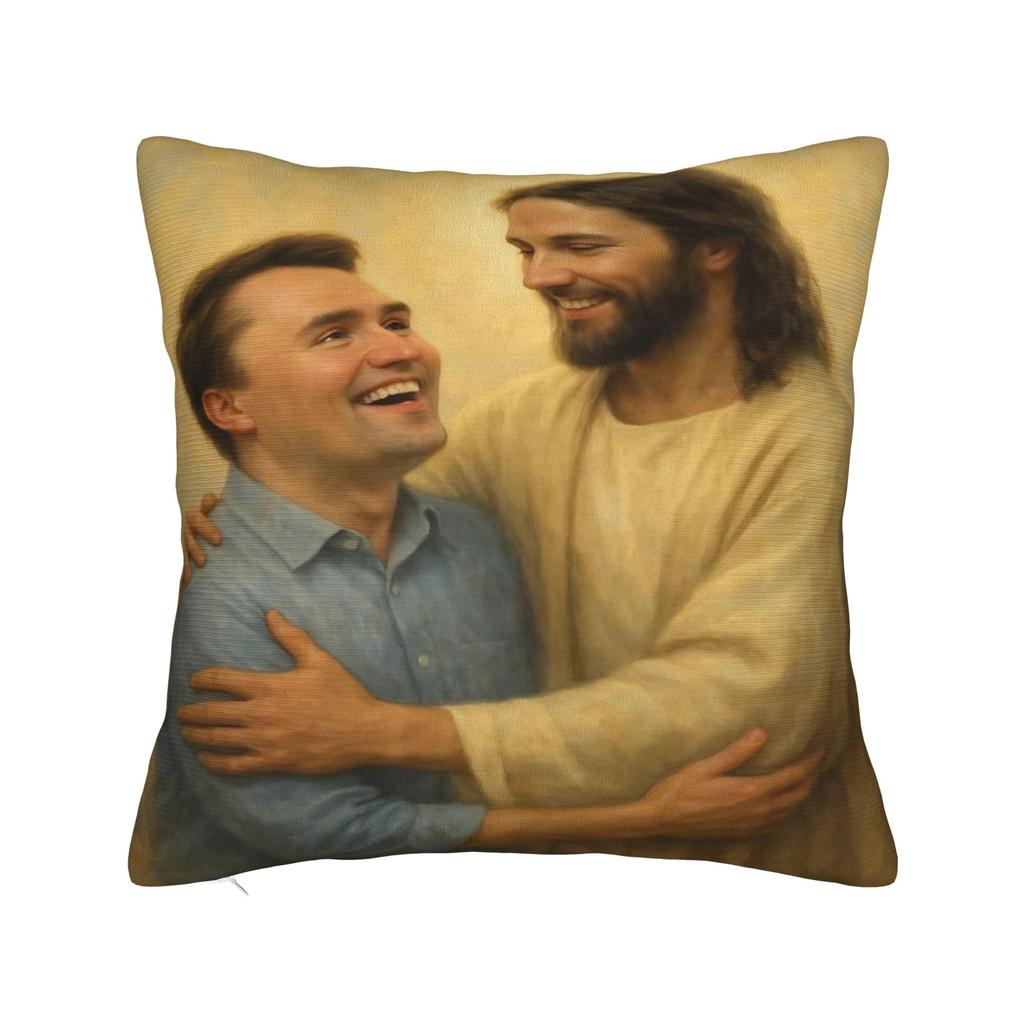 Trendy Sofa Charlie Kirk Angelic AdvocateDecorations Pillowcase Merch  Pillow Covers Square Multi Size