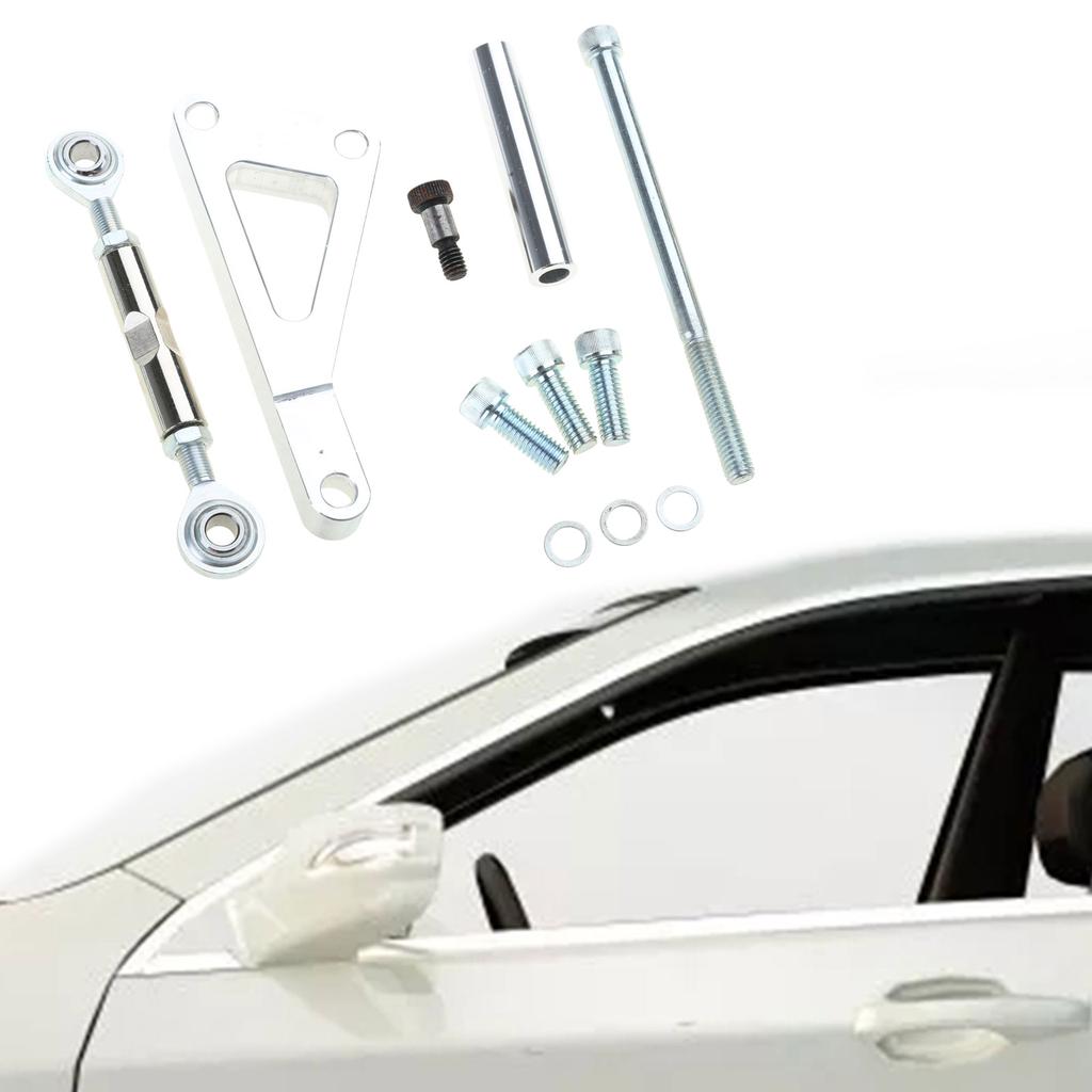 Кронштейн генератора SBC Длинный водяной насос Lwp Металлический комплект кронштейна генератора Полированный для двигателя Chevy- SBC350 Small Block