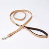 Flash Lead Leather Brown Dog SS Size