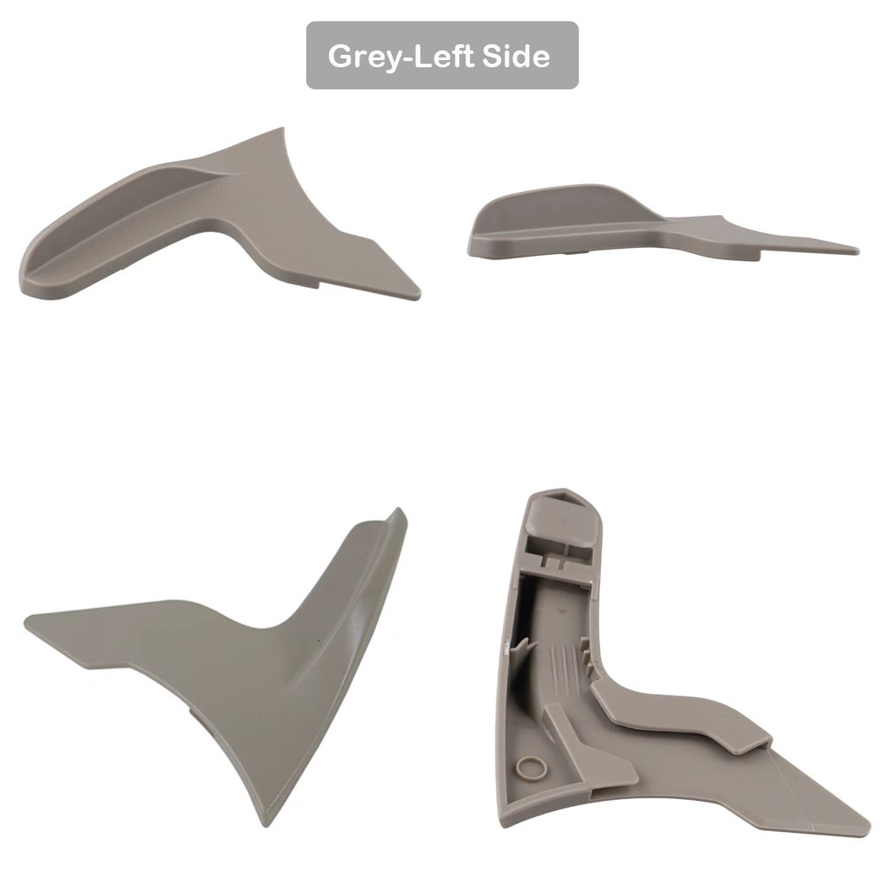 Ручка регулировки спинки сиденья ABS, черная/серая, аксессуары для автомобильных сидений для Ford Focus с 2012 по 2018 год