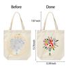 Pattern Canvas Carrying Bag Cloth Threads Tools Cross Stitch Sewing Needlepoint Kits Embroidery Kit