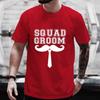 Boyfriend Bachelor Stag Party T Shirt Single Farewell Tees Best Man Fashion Graphic Wedding Tops Team Future  Groom Evg T-shirts