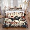 Western Horseman Art Print 3Pcs Bedding Setduvet Cover With 2 Bedropillowcase Home Birthday Gift