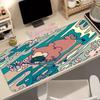 Kawaii Anime Large Gaming Mouse Pad P Bidoof Speed Desk Mat Gamer Keyboard Mousepad HD Home Office Desk Accessories