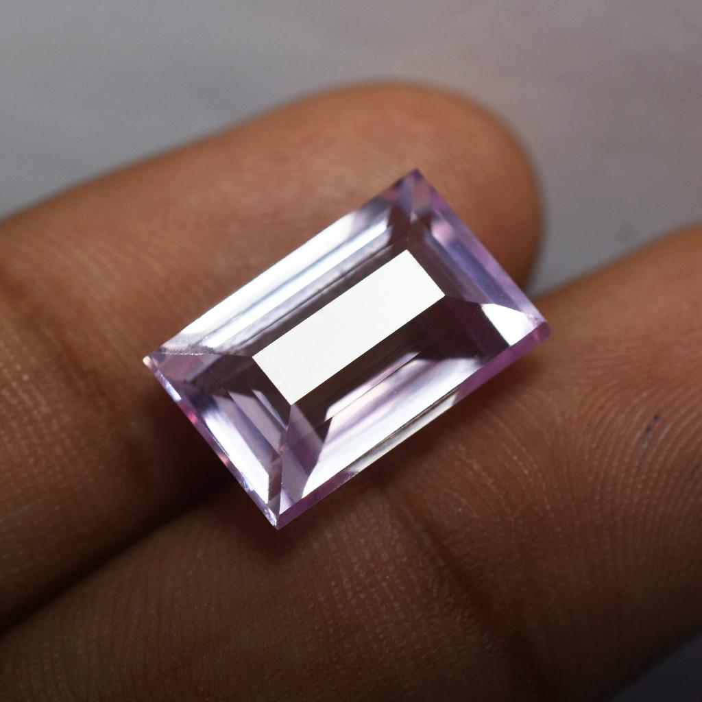 13.70 Ct Natural Stunning Pink Sapphire Emerald Rare Loose Gemstone