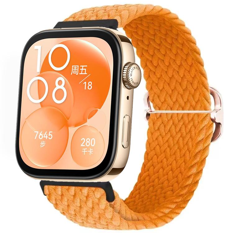 Плетеная нейлоновая петля-ремешок для Huawei Watch Fit 4/3 Регулируемый эластичный браслет на запястье Аксессуары для Huawei Watch Fit 4/4 Pro