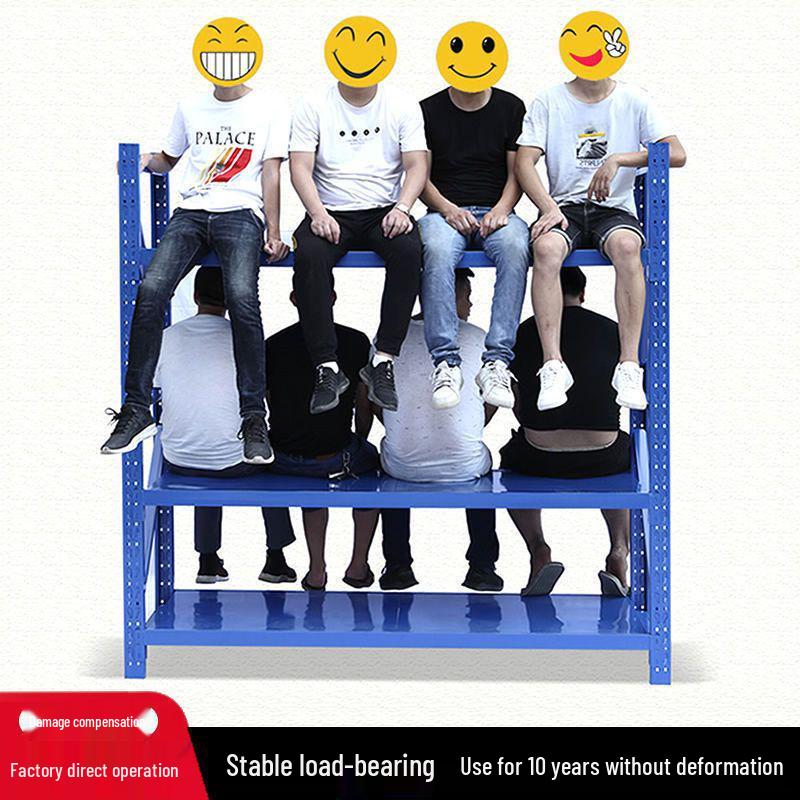 Многоярусные железные грузовые и выставочные полки для хранения