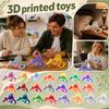 3D Printed Spinosaurus Dinosaur Skeleton Model Educational Puzzle Toy for Assembly and Display Suitable for Science and Learning Projects