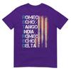 Phonetic Alphabet Retired Veteran Retireunisext Army Military Tshirt Small