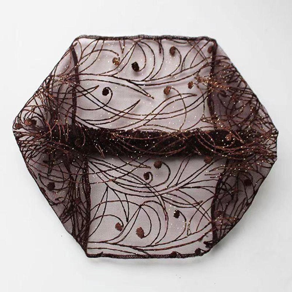 Fashion Headwear Mom Headwear Women Head Wrap Mesh Headband Lace Flower Hairbands Korean Hair Hoop