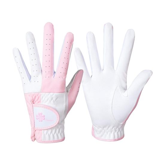 1 пара перчаток для гольфа с застежкой-лентой, износостойкие, нескользящие, дышащие, эластичные, впитывающие влагу перчатки, спортивные принадлежности