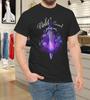 Violet Sword Floral Blade – Elegant Fantasy Weapon Aesthetic T-Shirt