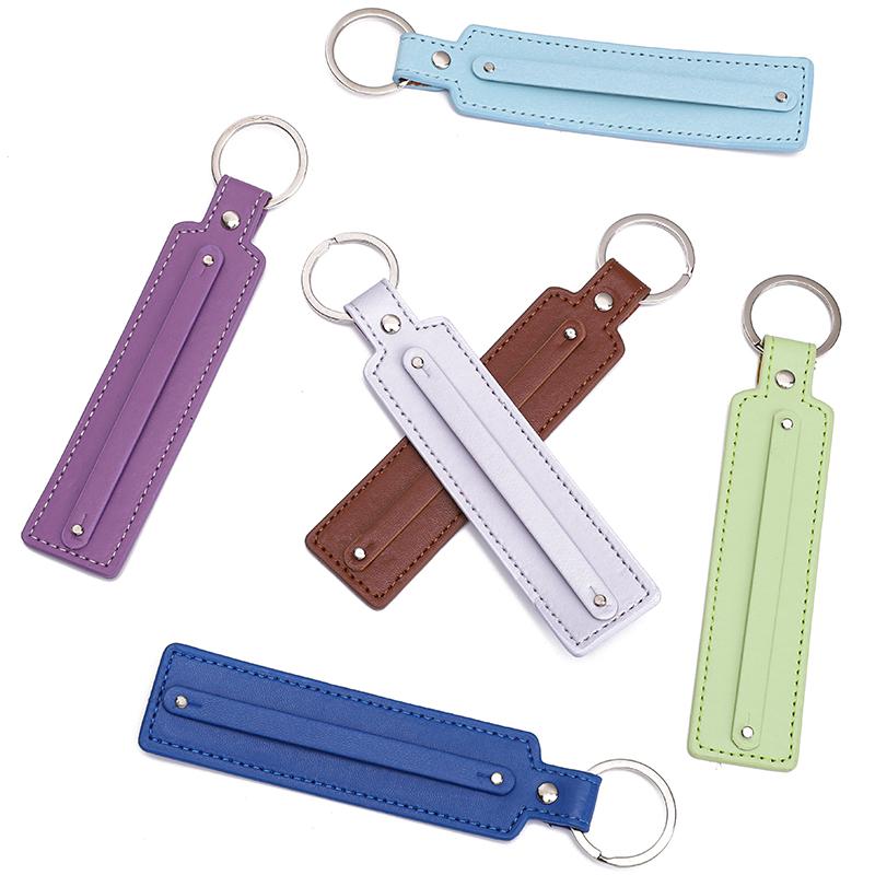 Высококачественный кожаный брелок для ключей для самостоятельного изготовления ювелирных изделий, аксессуаров