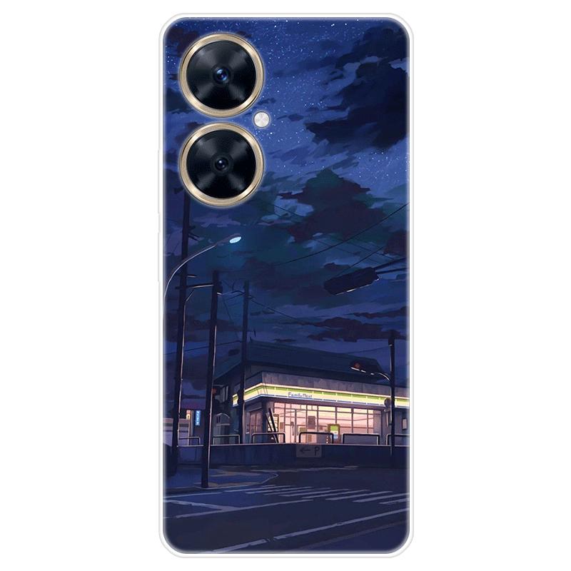 Для Huawei nova 11i nova11i чехол Мягкая силиконовая задняя крышка Чехол для телефона с рисунком из мультфильма Разнообразие