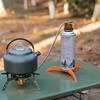 Складная подставка для газового баллона из нейлона, наружный кронштейн для газового баллона, подставка для бутылки походной плиты, универсальный складной штатив для подставки баллона