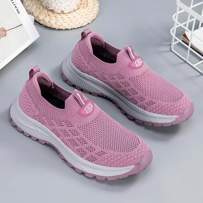 Новая женская обувь 2025 года Универсальная сетчатая повседневная обувь Дезодорирующая обувь на мягкой подошве Мужская дышащая спортивная обувь Подходит для полного фитнеса