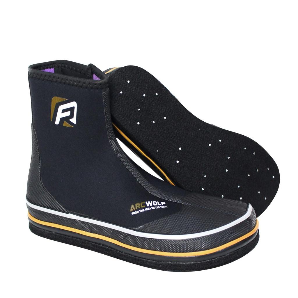 Обувь для рыбалки войлочная для горных пород, горных пород, ручьев, размер [ARCWOLF], подошва, ботинки, ручей, обувь, рыбалка, рыбалка, противоскользящая AFA-103 27,5