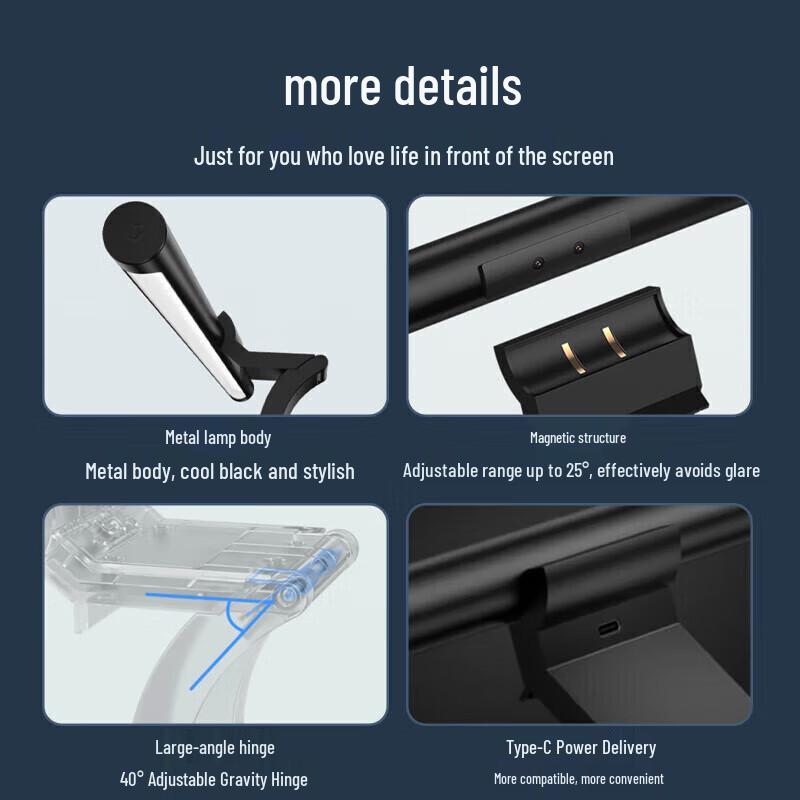 Умная светодиодная панель Xiaomi Mijia Smart Monitor Light Bar 1S