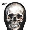 Lightweight Comfortable Tactical Mask Skull Print Halloween Balaclava, Breathable Mesh Full Face with Cool Cosplay Costume Accessories 3D Print,