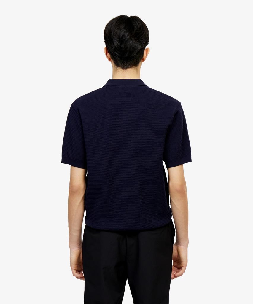Мужской кардиган с коротким рукавом и воротником-стойкой Lacoste Ah457E-56G 166