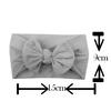 Cute Bows Baby Headband Elastic Hairband Baby Hair Accessories Born Baby Girl Headbands Turban