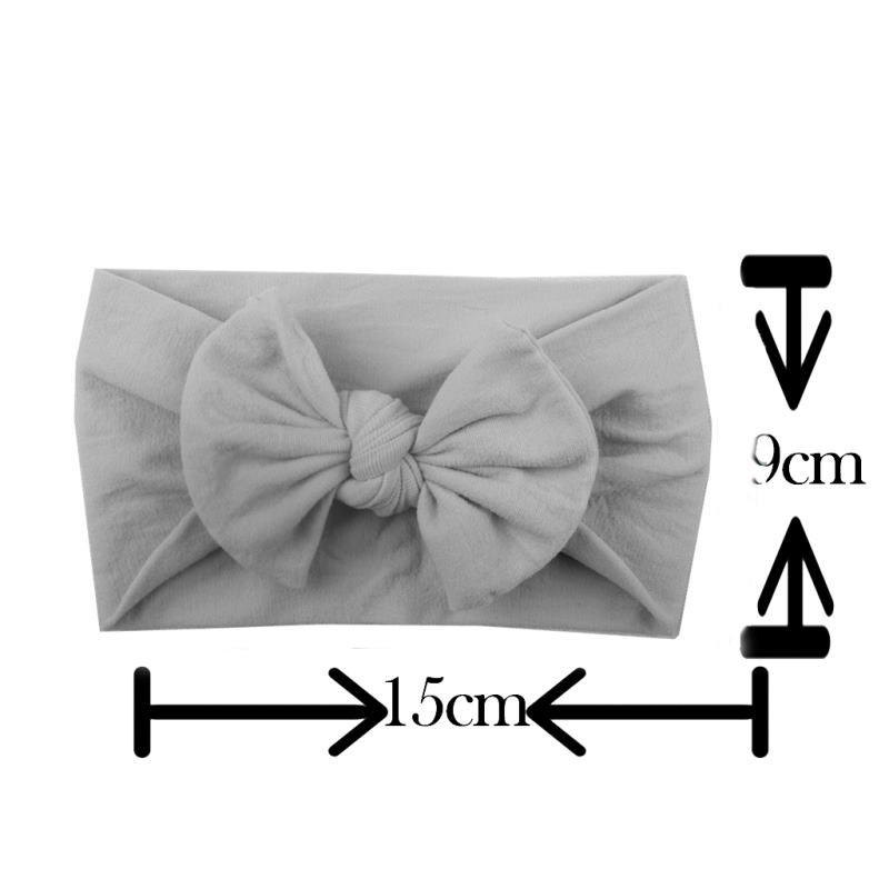 Cute Bows Baby Headband Elastic Hairband Baby Hair Accessories Born Baby Girl Headbands Turban