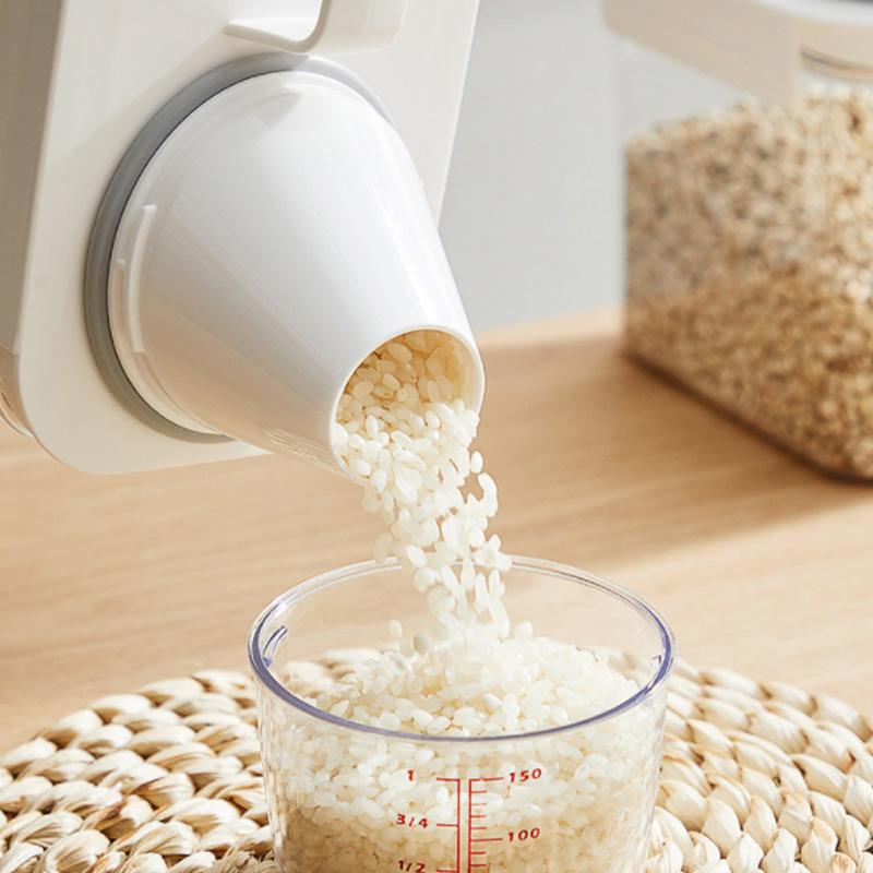 Резервуары для хранения с крышками. Герметичный дозатор стирального порошка. Многоразовый герметичный пластик.