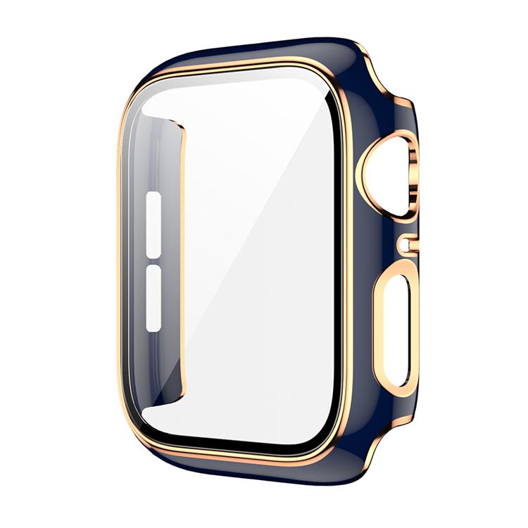 Чехол для Apple Watch 45мм 41мм 44мм 40мм 42мм аксессуары Защитное стекло для экрана iWatch series 9 7 8 5 6 SE 3 4