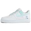 Nike Air Force 1 Skateboard Shoes Unisex Low Top White/Green/Blue CW2288-111(Team113-S-BOX)