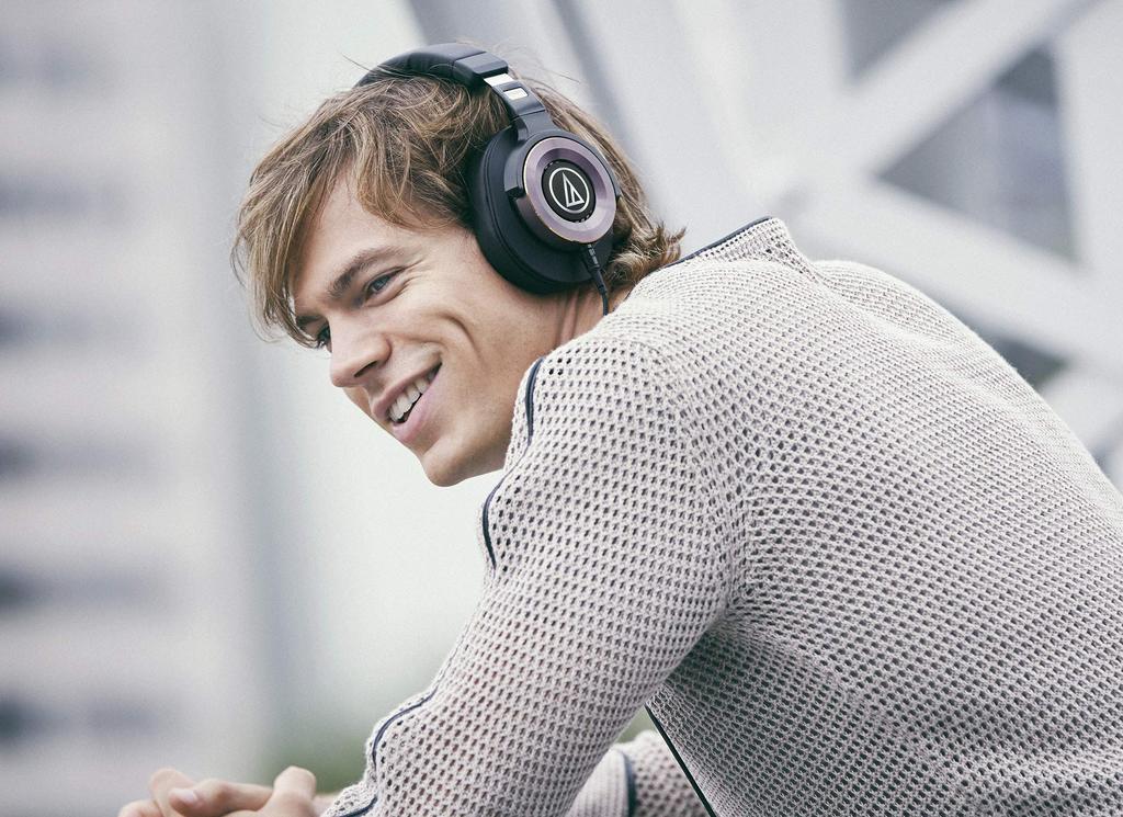 Wired Headphones with Deep Solid and Audio Support Audio-Technica ATH-WS1100 Bass, Bass, High-Resolution