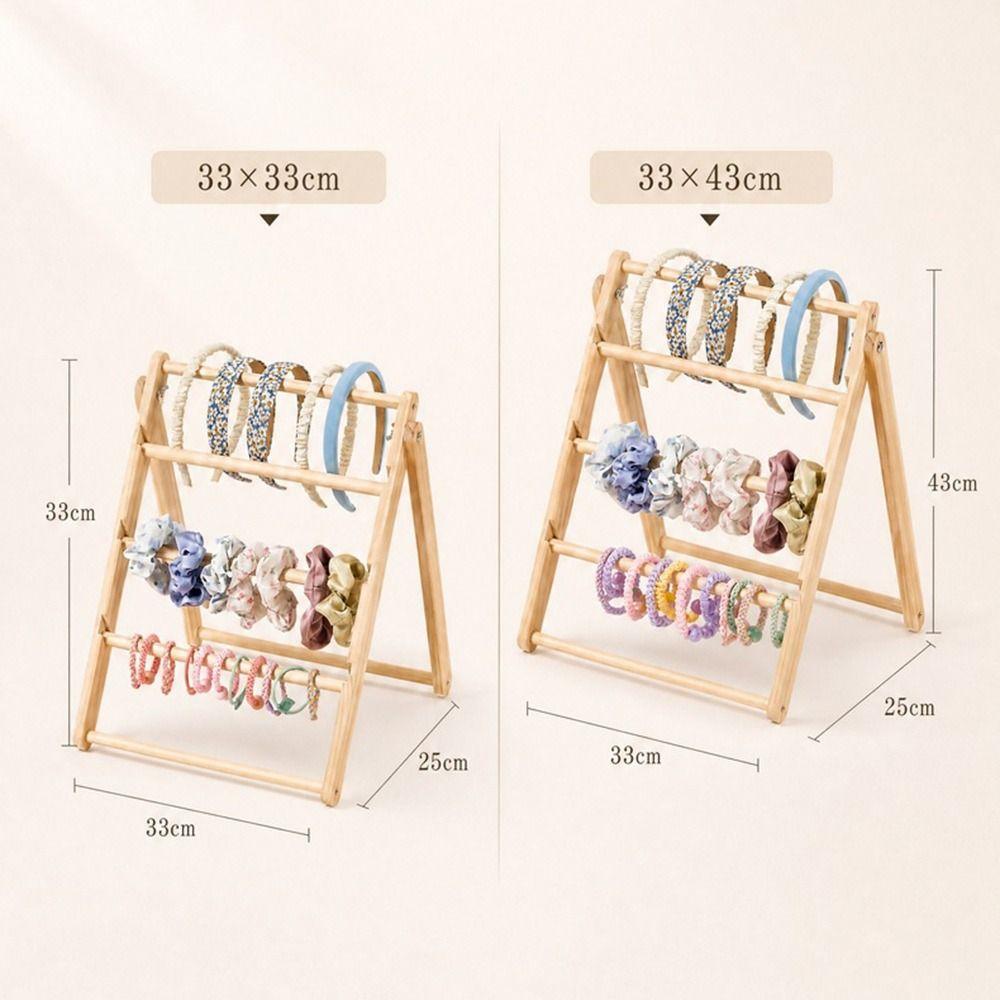 3-layer/4-layer Hair Band Holder Multi-Compartment Bracelet Storage Stand Versatile Storage Rack