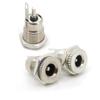 DC099 DC Power Jack Socket Female Panel Mount Connector Metal 5.5 Mm X 2.1mm DC-099 Open Hole 11MM 5.5*2.1 5.5*2.5