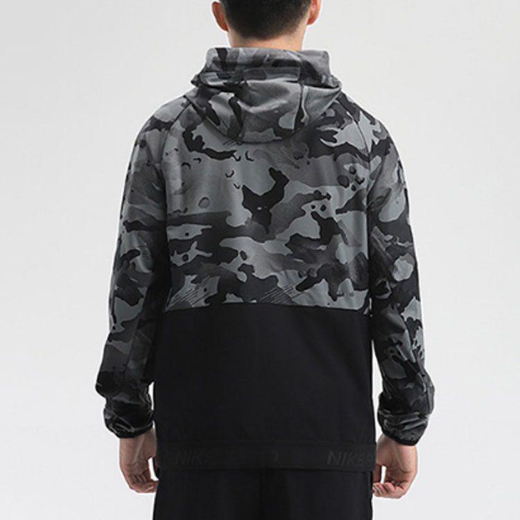 Nike Куртки Мужские Черные С Капюшоном Умеренные Прочие CU4043-010