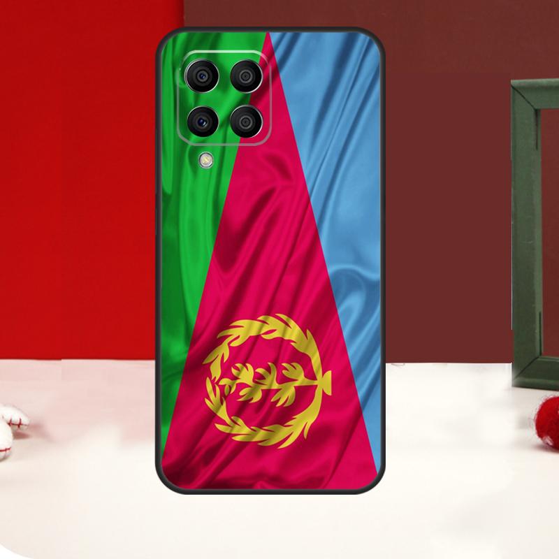 Eritrea Flag Case For Samsung Galaxy M55 M35 M15 M56 M36 M16 M31 M21 M13 M33 M53 M12 M32 M52 M14 M34 M54