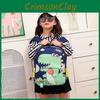 Trendy Cute Double Shoulder Backpack For Preschool Children Featuring Designs Anime