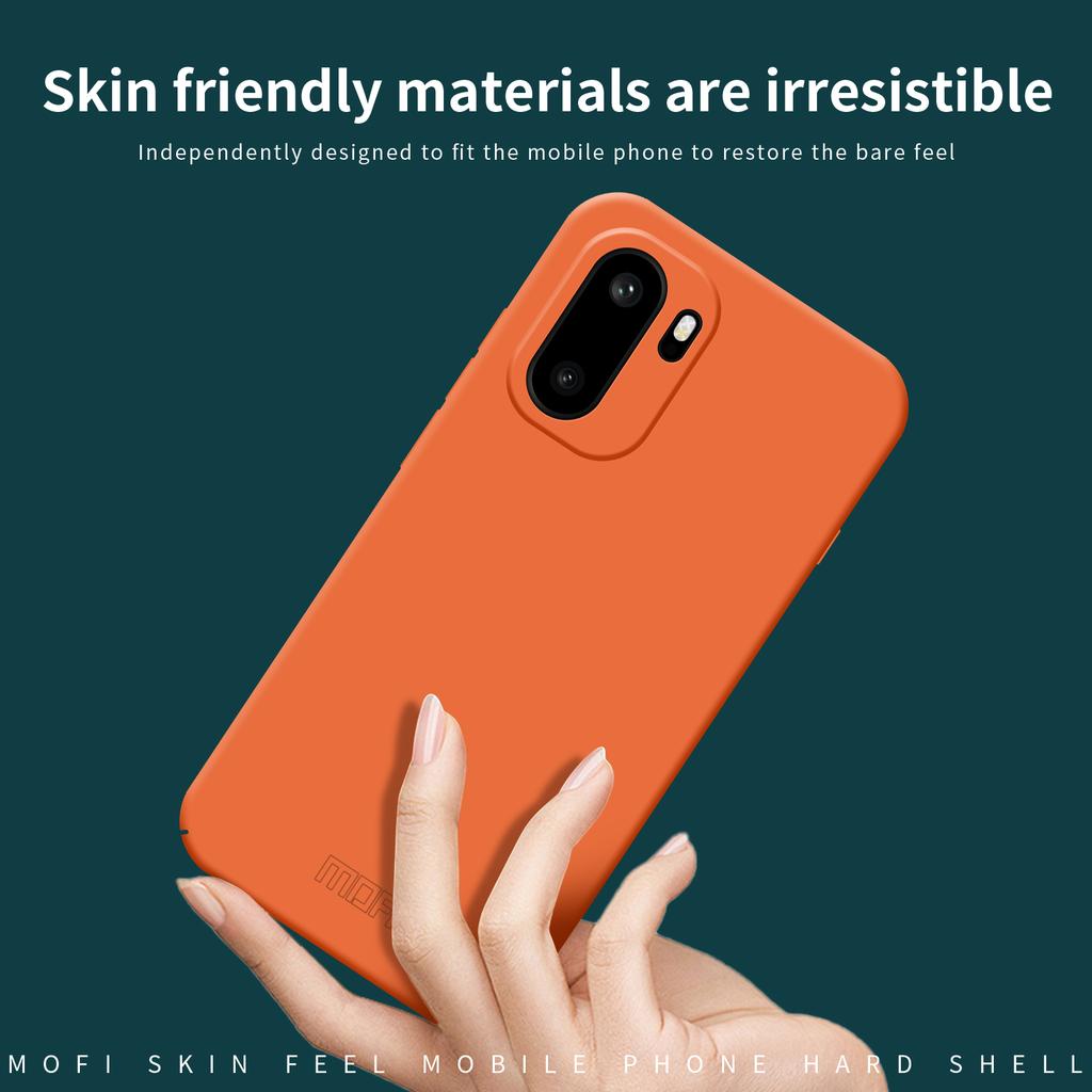 Чехол для телефона OnePlus 15R 5G/Ace 6T 5G/Ace 6 5G MOFI JK Серия Qin Матовый с ощущением кожи, защита от отпечатков пальцев, задняя крышка