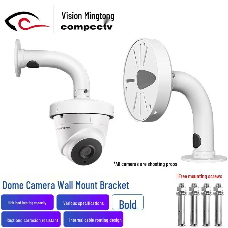 Shimingtong L-Shaped Aluminum Surveillance Camera Wall Mount