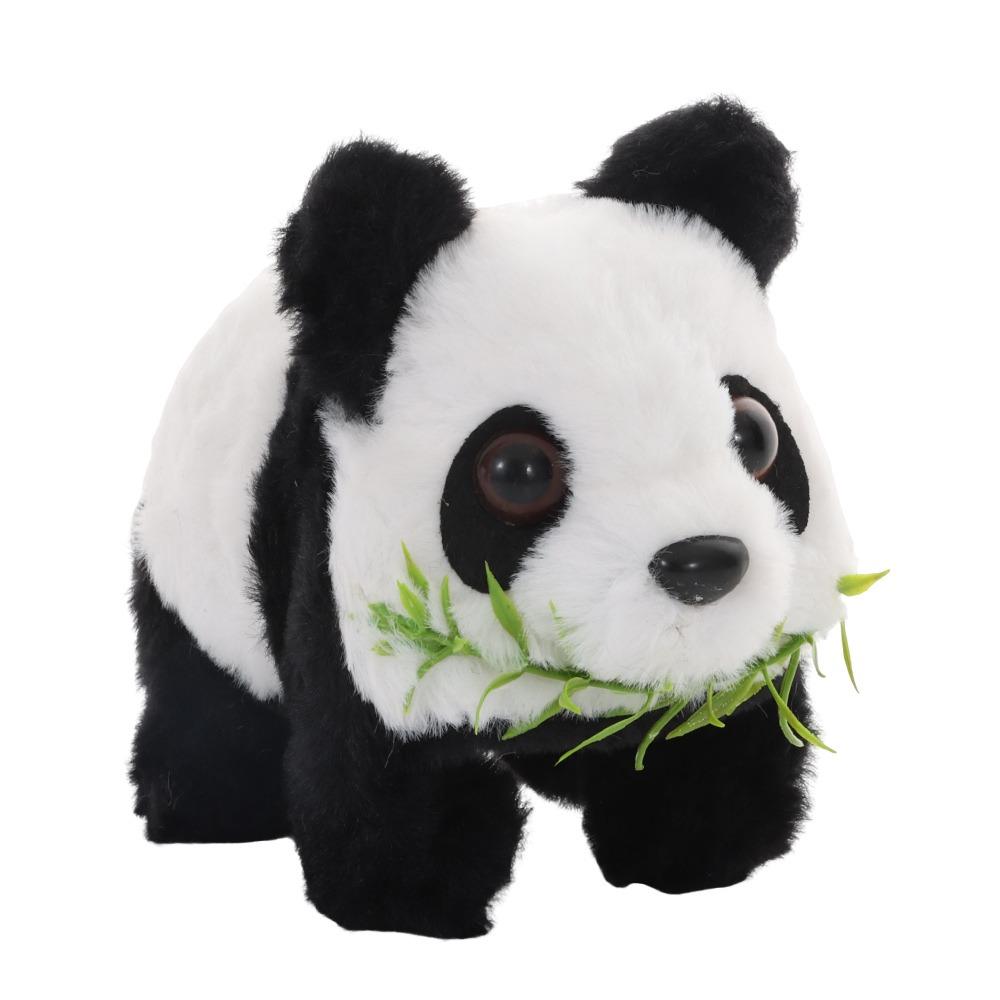 Гуляющий Мой Реалистичный Робот Щенок Плюшевая Ходячая Игрушка Собака Модный Симулированный Щенок для Детей