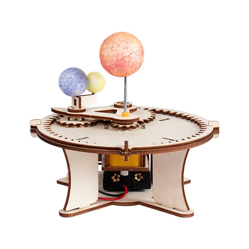 Сделай сам Теллурий Земля-Луна-Солнце – Креативная образовательная игрушка для учеников начальной школы