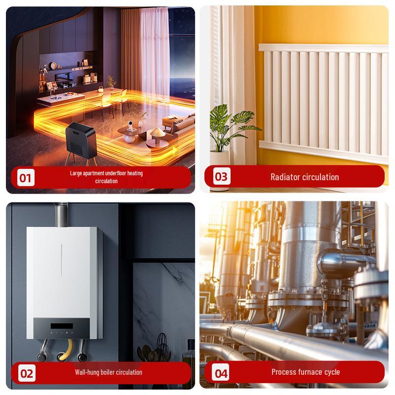 Полностью автоматический бесшумный солнечный насос для нагрева воды для домашних радиаторов