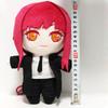 JCvCX Девочка с рыжими волосами в черном пальто Плюшевая игрушка Аниме фигурка Мягкие плюшевые игрушки Мягкая кукла Подушка