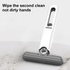 Маленькая настольная швабра, самовыдавливающая конструкция, складная, компактная, портативная, многофункциональная, настольная, ручная швабра, инструмент для уборки