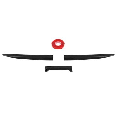 3 шт. Автомобильный задний спойлер Хвост Универсальная губа для снижения трения воздуха Регулировка воздушного потока Высокая эффективность