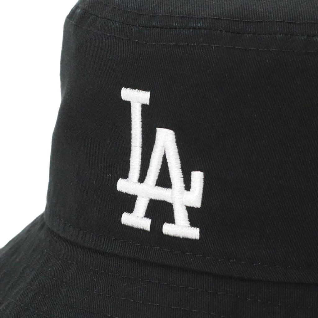 Панама New Era MLB LA Размер ДЕТСКИЙ БАКЕТ LOSDOD BLK NER36K1359 Детская шляпа, Хлопок, Черный, L/XL, SWHI, 14392314,